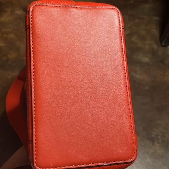 Michael Kors Red Leather Mini Bag - Picture 8 of 8